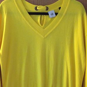 CAbi V-neck sweater. Size small.